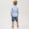 <span class="grassetto"> CAMICIA </span> Regular Celeste Boy